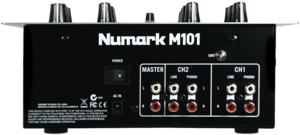 Numark M101 - Table de Mixage DJ 2 Voies