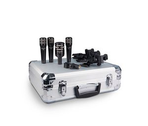 DP4 Audix Kit de micro de batterie avec 3 micros I5 et 1 micro D6 avec pinces