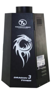 Projecteur de flamme Dragon Tower 3 DMX