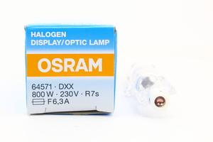 OSRAM 64571 DXX Lampe quartz 230V 800W mandarine
