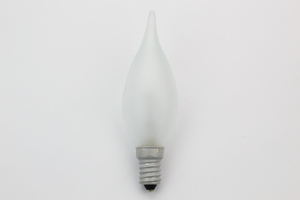 Lampe E14 Flamme coup de vent dépolie 230V 60W