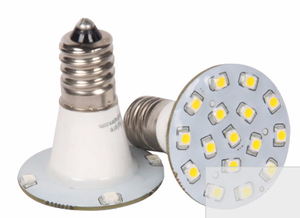 Ampoule led E14 60V 20 led pour équipement forain rose