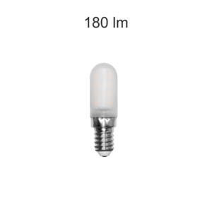 Ampoule led E14 miniature 19 X 63mm 2W 830