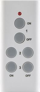 Lot de 3 douilles E27 télécommandées