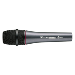 e865-S Sennheiser - Micro Statique supercardioïde avec interrupteur