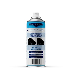 Rénovateur plastiques Eurolique - Rénove et protège les surfaces plastiques aérosol 500ml.