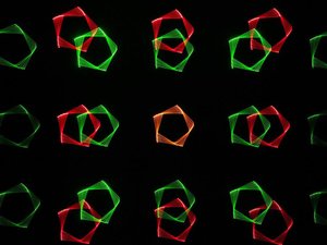 Laser à écriture LaserWorld EL-500RGB KeyTEX 500mW clavier et télécommande