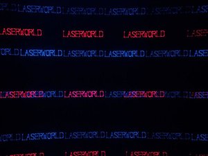 Laser à écriture LaserWorld EL-500RGB KeyTEX 500mW clavier et télécommande