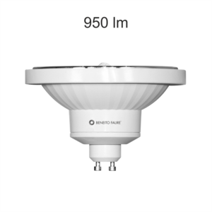 Ampoule led ES111 beneito Faure GU10 230V 13W 2700K