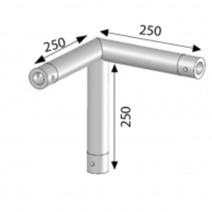 Angle ASD EX5032 3D 90° pour Monotube EX50