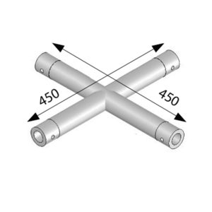 Angle ASD EX5041 4D 90° pour Monotube EX50