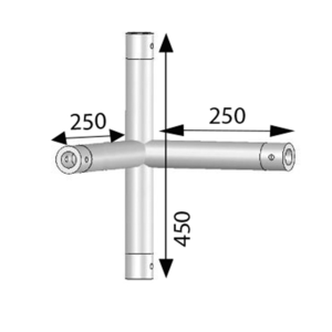 Angle ASD EX5045 4D 90° pour Monotube EX50