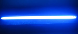 Tube fluo standard sylvania 18W 60cm Bleu
