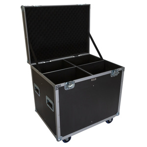 FlightCase pour 4 projecteurs PC Fresnel type bt Theatre