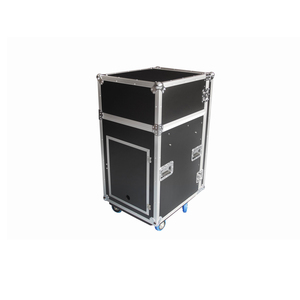 FC MOBIL DJ CASE Power acoustics - Flight case Régie 12U + 3U avec table