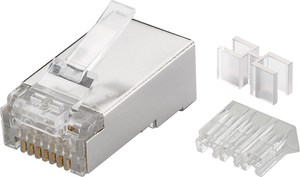 Fiche RJ45 à Sertir CAT6A blindée