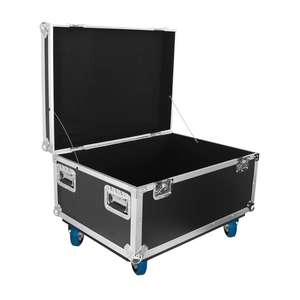 Flight case utilitaire multi-usages avec roues + coupelles 75 x 54 x 35cm