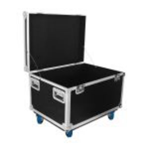 Flight case utilitaire multi-usages avec roues et coupelles 75 x 59 x 51 cm