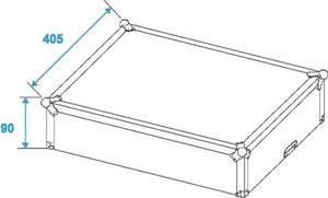 Flight case Pro pour 100 CD