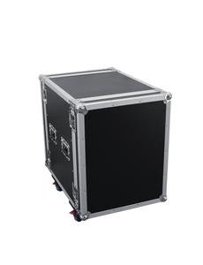 Flight Case rack 12U sur roulettes 2 capots fermetures Pro