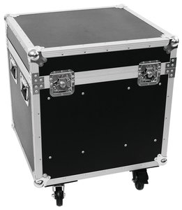 Flight case universel sur roulettes avec 1 séparation amovible 59 X 58 X 55cm