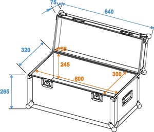 Male universelle ROADINGER 600x300x300 int en multiplis 7mm