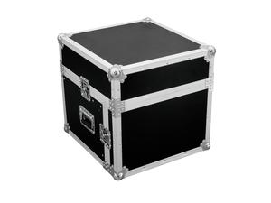 Flight case pour régie Combo 6U vertical et 10U horizontal avec tablette