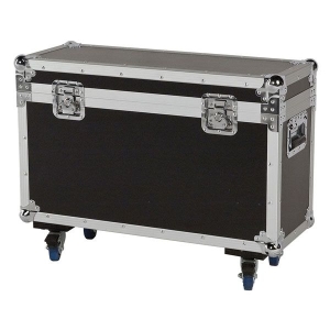 Flight case sur roulette pour 2 Lyres moyennes