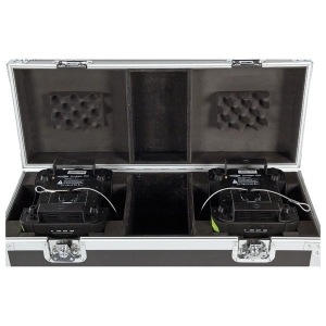 Flight case sur roulette pour 2 Lyres moyennes