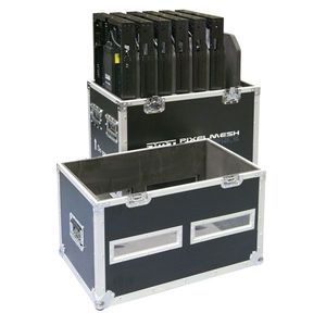 Flightcase pour 8 PixelMesh E12.5