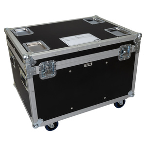 Flightcase à roulettes 6 compartiments pour petit PC ou fresnel