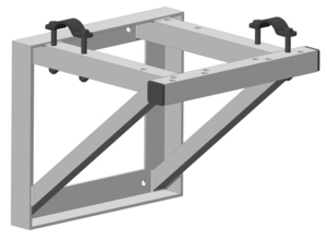 Fixation murale ASD FM29 pour structure alu 290 max CMU500Kg