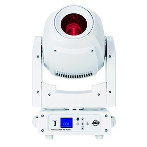 Lyre Led ADJ Focus spot 4Z Pearl blanc 200W Zoom