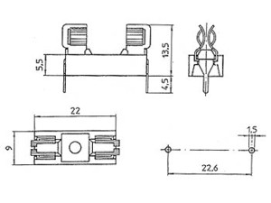 Support Fusible 5X20