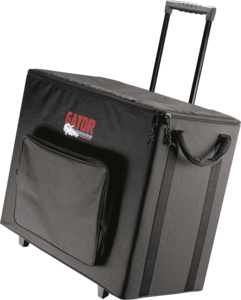 G-112A Gator - Housse rigide de transport sur Trolley pour combo 12p - 49,5 x 30,5 x 63,5 cm