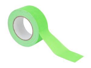 Gaffer Fluo vert toilé 25m largeur 50mm