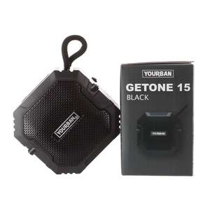 Getone 15 Black Yourban Enceinte bluetooth compacte noire