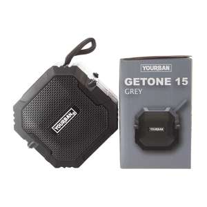 Getone 15 Grey Yourban Enceinte bluetooth compacte grise