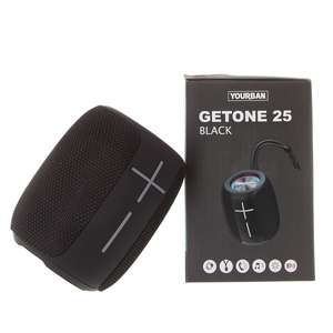 Getone 25 Black Yourban Enceinte bluetooth et USB étanche IP65