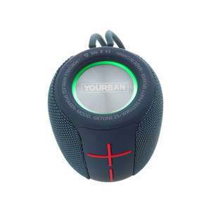 Getone 25 Blue Yourban Enceinte bluetooth et USB bleu étanche IP65