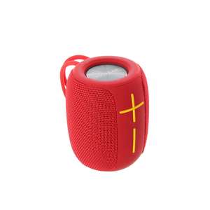 Getone 25 Red Yourban Enceinte bluetooth et USB rouge étanche IP65