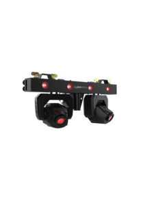 Gigbar Bridge ILS ChauvetDJ - Barre double lyre 40W et 4 LEDS RGBWA + UV Wash DMX et ILS