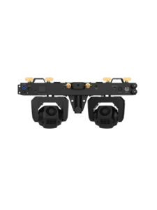Gigbar Bridge ILS ChauvetDJ - Barre double lyre 40W et 4 LEDS RGBWA + UV Wash DMX et ILS