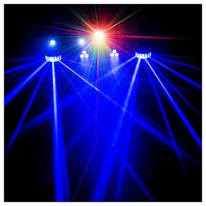 GIGBAR 2 Chauvet DJ - Set d'éclairage Laser par strobe effet 4 en 1 avec contrôleur pied et housse