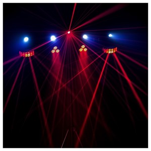 GIGBAR 2 Chauvet DJ - Set d'éclairage Laser par strobe effet 4 en 1 avec contrôleur pied et housse