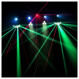 GIGBAR 2 Chauvet DJ - Set d'éclairage Laser par strobe effet 4 en 1 avec contrôleur pied et housse