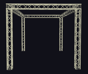 Grill complet ASD SZ 290 Carré autoporté 6x4 m Hauteur 3.5m