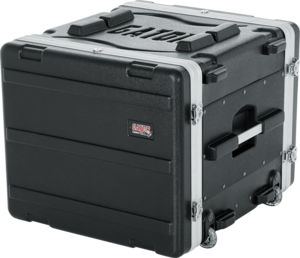 GRR-8L Gator - Rack 8U ABS avec trolley sur roulette