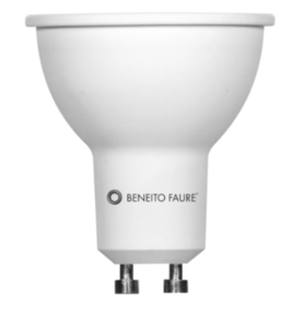 Ampoule LED GU10 8W Beneito et Faure System 700 lumens 60° 4000K
