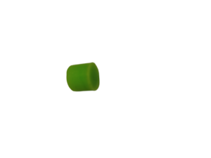 GXSP10022 Gravity - Lot de 8 tampons caoutchouc vert pour embase lourde de pied d'enceinte